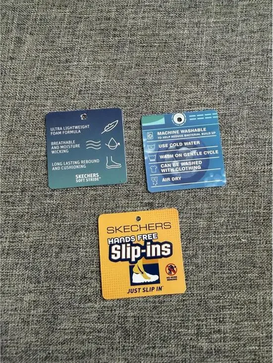 Skechers Slip Ins Go Walk Travel Kiana Womens 11 White 124770 Hands Free New - Picture 14 of 14